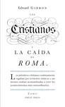 CRISTIANOS Y LA CAIDA DE ROMA, LOS | 9788430601141 | GIBBON, EDWARD | Llibreria Drac - Librería de Olot | Comprar libros en catalán y castellano online