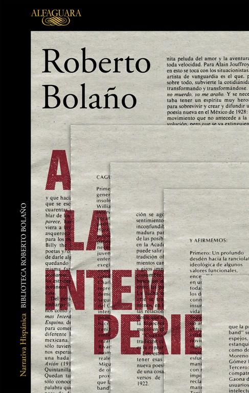 A LA INTEMPERIE | 9788420431598 | BOLAÑO, ROBERTO | Llibreria Drac - Librería de Olot | Comprar libros en catalán y castellano online