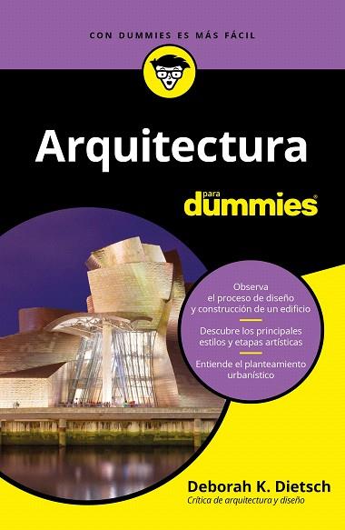 ARQUITECTURA PARA DUMMIES | 9788432905469 | DIETSCH, DEBORAH K. | Llibreria Drac - Librería de Olot | Comprar libros en catalán y castellano online