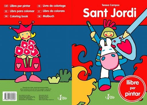 SANT JORDI (PINTAR) | 9788491360308 | CAMPOS, TERESA | Llibreria Drac - Llibreria d'Olot | Comprar llibres en català i castellà online