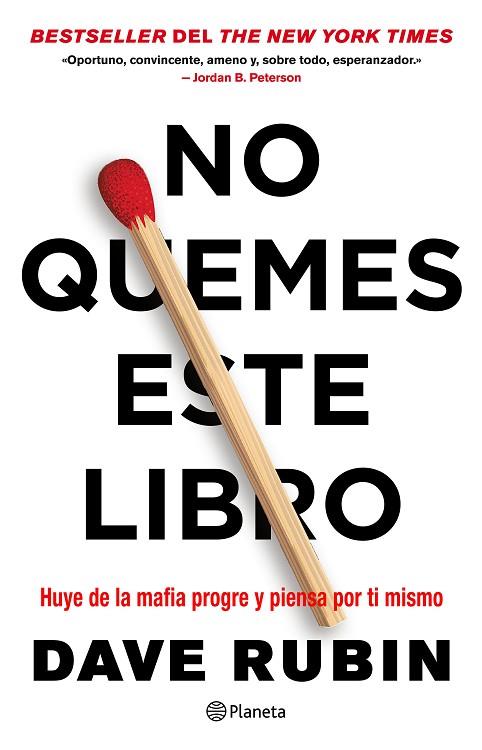 NO QUEMES ESTE LIBRO | 9788408243120 | RUBIN, DAVE | Llibreria Drac - Librería de Olot | Comprar libros en catalán y castellano online