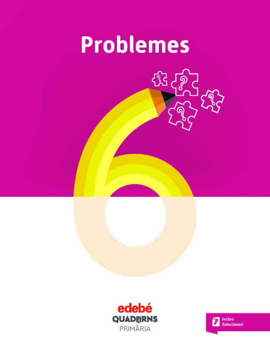 PROBLEMES 6 | 9788468336039 | AA.DD. | Llibreria Drac - Llibreria d'Olot | Comprar llibres en català i castellà online