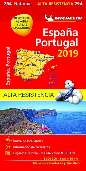ESPAGNE PORTUGAL MAPA NATIONAL "ALTA RESISTENCIA" 794 | 9782067236943 | AA.DD. | Llibreria Drac - Llibreria d'Olot | Comprar llibres en català i castellà online