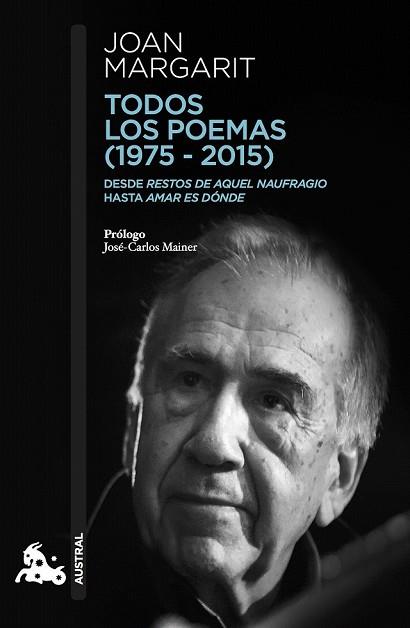 TODOS LOS POEMAS (1975-2015) | 9788408182344 | MARGARIT, JOAN | Llibreria Drac - Llibreria d'Olot | Comprar llibres en català i castellà online