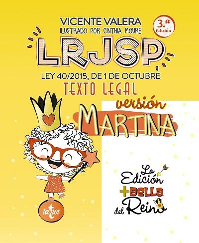 LRJSP VERSIÓN MARTINA | 9788430985029 | VALERA, VICENTE | Llibreria Drac - Llibreria d'Olot | Comprar llibres en català i castellà online