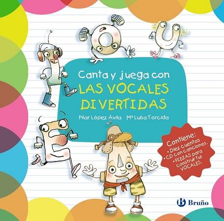 CANTA Y JUEGA CON LAS VOCALES DIVERTIDAS | 9788469607947 | LÓPEZ, PILAR | Llibreria Drac - Llibreria d'Olot | Comprar llibres en català i castellà online