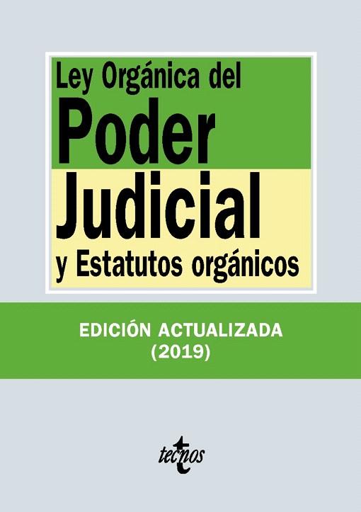 LEY ORGÁNICA DEL PODER JUDICIAL | 9788430977123 | Llibreria Drac - Librería de Olot | Comprar libros en catalán y castellano online