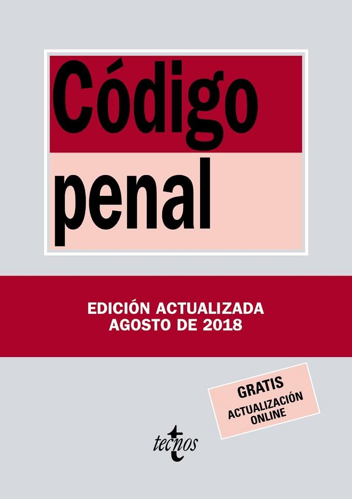 CÓDIGO PENAL | 9788430975051 | EDITORIAL TECNOS | Llibreria Drac - Llibreria d'Olot | Comprar llibres en català i castellà online