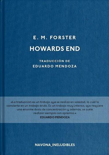 HOWARDS END | 9788417181468 | FORSTER, EDWARD MORGAN | Llibreria Drac - Llibreria d'Olot | Comprar llibres en català i castellà online