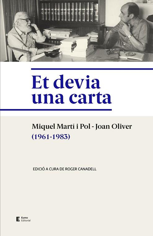 ET DEVIA UNA CARTA | 9788497667166 | CANADELL, ROGER | Llibreria Drac - Llibreria d'Olot | Comprar llibres en català i castellà online