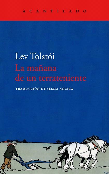MAÑANA DE UN TERRATENIENTE, LA | 9788418370267 | TOLSTÓI, LEV | Llibreria Drac - Llibreria d'Olot | Comprar llibres en català i castellà online