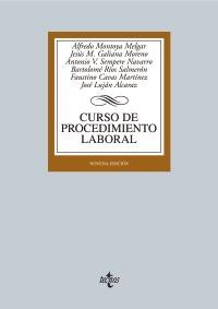 CURSO DE PROCEDIMIENTO LABORAL | 9788430955329 | MONTOYA MELGAR, ALFREDO/GALIANA MORENO, JESUS M./SEMPERE NAVARRO, ANTONIO V./RIOS SALMERON, BARTOLOM | Llibreria Drac - Llibreria d'Olot | Comprar llibres en català i castellà online