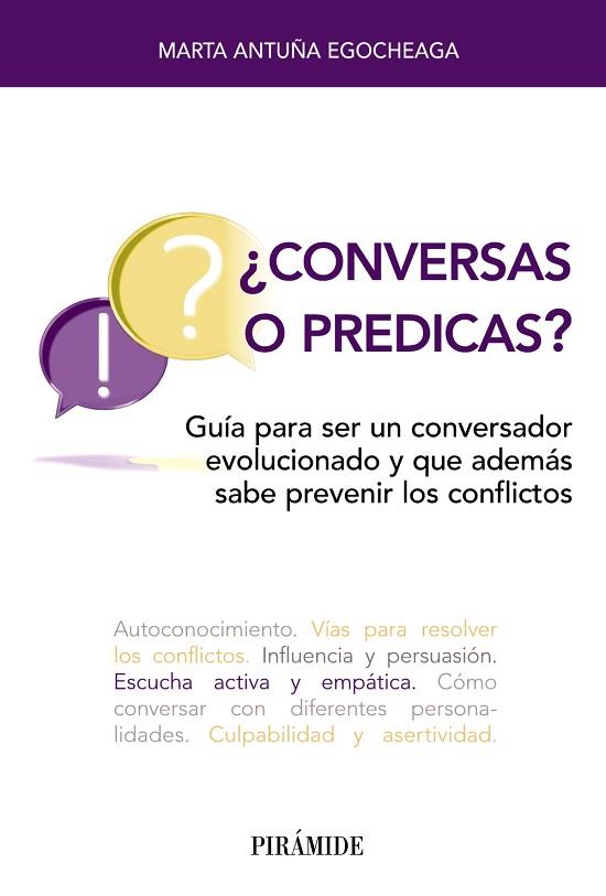 ¿CONVERSAS O PREDICAS? | 9788436846164 | ANTUÑA EGOCHEAGA, MARTA | Llibreria Drac - Llibreria d'Olot | Comprar llibres en català i castellà online