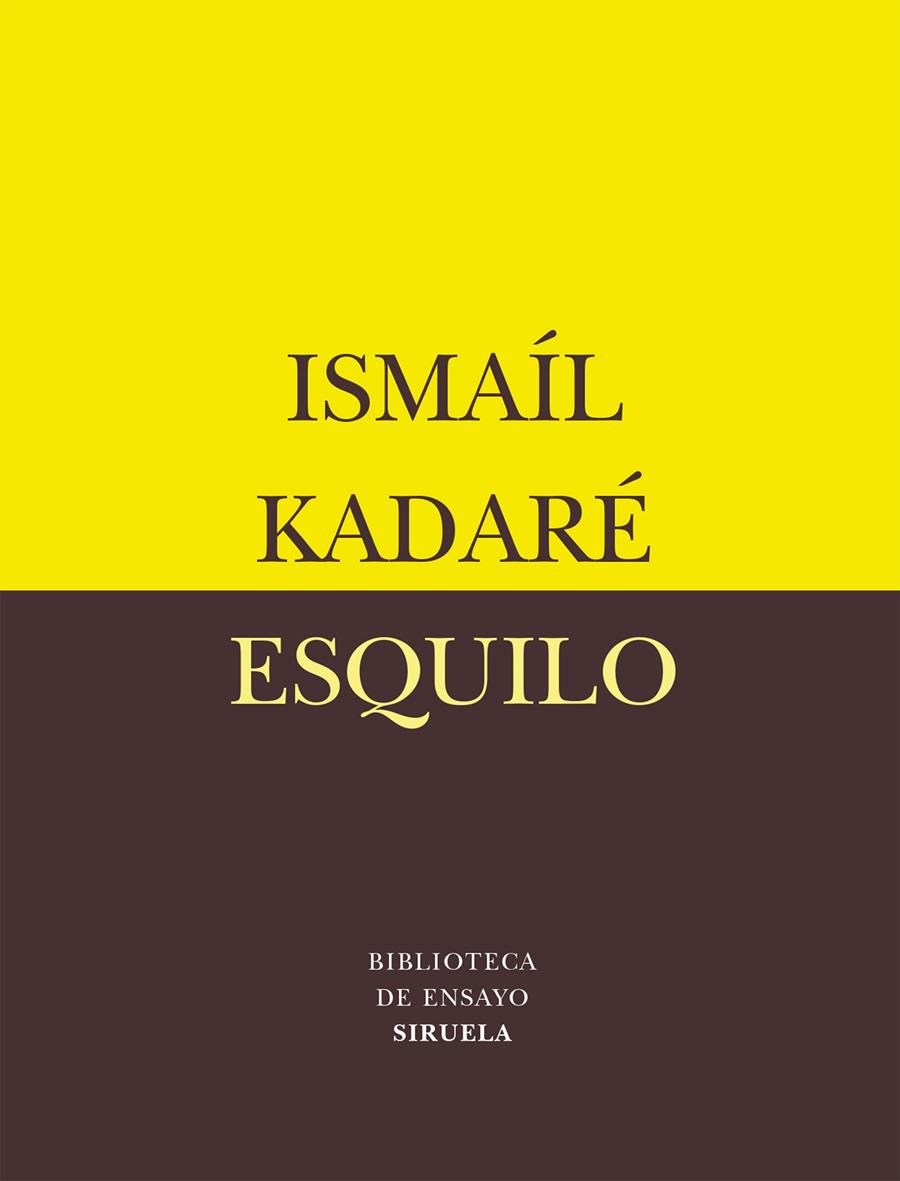 ESQUILO | 9788478449484 | KADARE, ISMAIL | Llibreria Drac - Llibreria d'Olot | Comprar llibres en català i castellà online