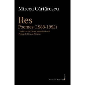 RES POEMES (1988-1992) | 9788417153427 | CATARESCU, MIRCEA | Llibreria Drac - Llibreria d'Olot | Comprar llibres en català i castellà online