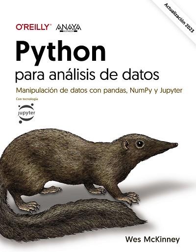 PYTHON PARA ANÁLISIS DE DATOS | 9788441546837 | MCKINNEY, WES | Llibreria Drac - Llibreria d'Olot | Comprar llibres en català i castellà online