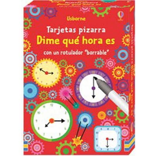 DIME QUE HORA ES (TARJETAS PIZARRA) | 9781474955744 | Llibreria Drac - Llibreria d'Olot | Comprar llibres en català i castellà online