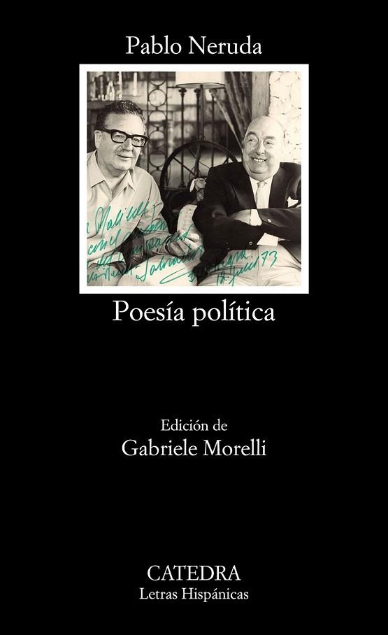 POESÍA POLÍTICA | 9788437638645 | NERUDA, PABLO | Llibreria Drac - Librería de Olot | Comprar libros en catalán y castellano online