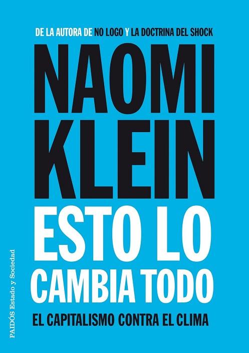 ESTO LO CAMBIA TODO | 9788449331022 | KLEIN, NAOMI | Llibreria Drac - Llibreria d'Olot | Comprar llibres en català i castellà online