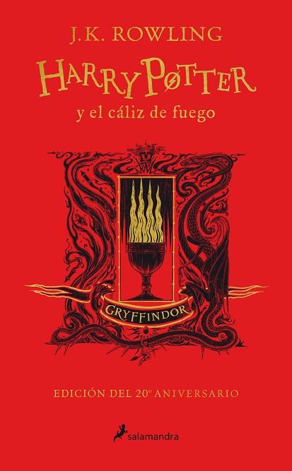 HARRY POTTER Y EL CÁLIZ DE FUEGO (EDICIÓN GRYFFINDOR DE 20º ANIVERSARIO) (HARRY POTTER  4) | 9788418174360 | ROWLING, J.K. | Llibreria Drac - Librería de Olot | Comprar libros en catalán y castellano online