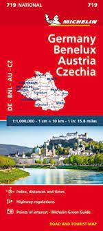 GERMANY BENELUX AUSTRIA (MAPA NATIONAL 719) | 9782067170919 | AA.DD. | Llibreria Drac - Llibreria d'Olot | Comprar llibres en català i castellà online