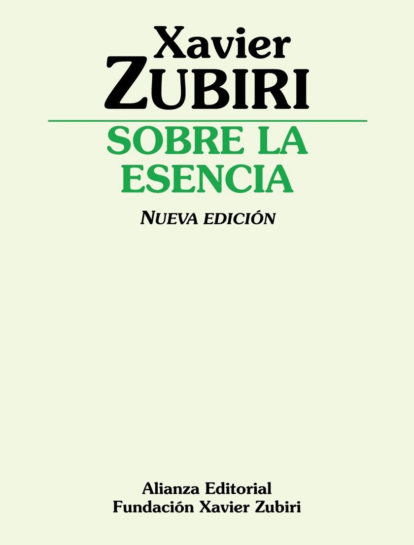 SOBRE LA ESENCIA | 9788420691442 | ZUBIRI, XAVIER | Llibreria Drac - Llibreria d'Olot | Comprar llibres en català i castellà online