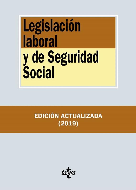 LEGISLACIÓN LABORAL Y DE SEGURIDAD SOCIAL | 9788430977109 | Llibreria Drac - Llibreria d'Olot | Comprar llibres en català i castellà online