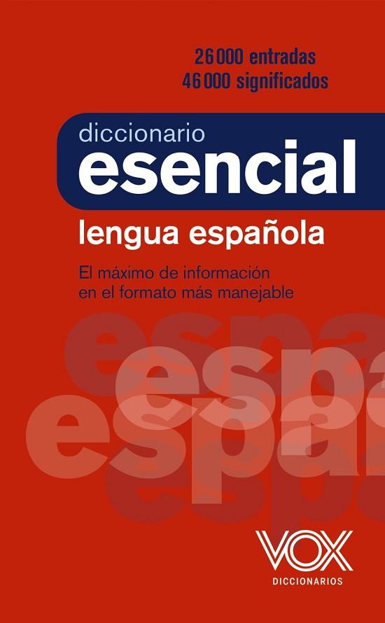 DICCIONARIO ESENCIAL LENGUA ESPAÑOLA | 9788499743394 | AA.DD. | Llibreria Drac - Llibreria d'Olot | Comprar llibres en català i castellà online