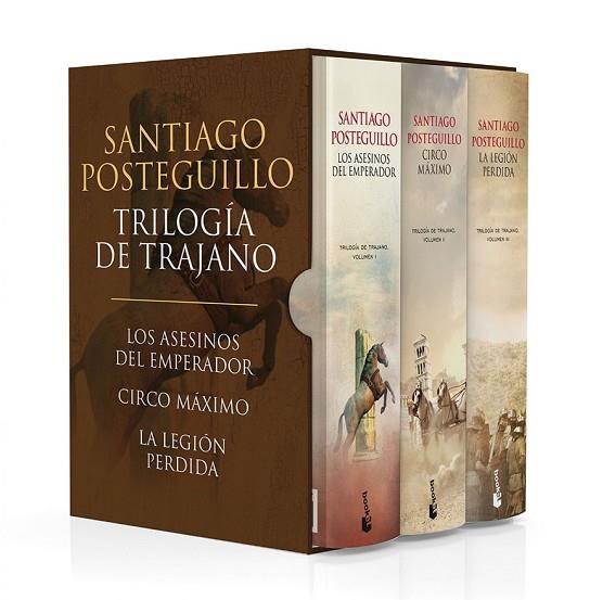 TRILOGÍA DE TRAJANO (ESTUCHE) | 9788408197423 | POSTEGUILLO, SANTIAGO | Llibreria Drac - Llibreria d'Olot | Comprar llibres en català i castellà online