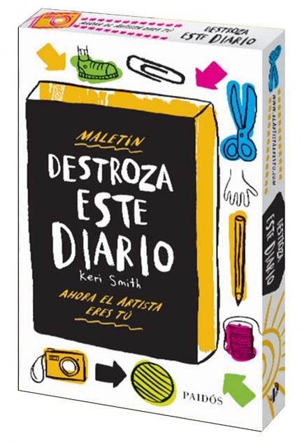 DESTROZA ESTE DIARIO ( MALETIN ) | 9788449330209 | SMITH, KERI | Llibreria Drac - Llibreria d'Olot | Comprar llibres en català i castellà online