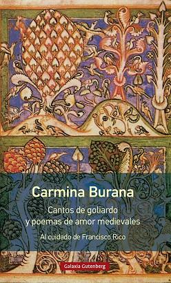 CARMINA BURANA | 9788419738578 | RICO, FRANCISCO | Llibreria Drac - Llibreria d'Olot | Comprar llibres en català i castellà online