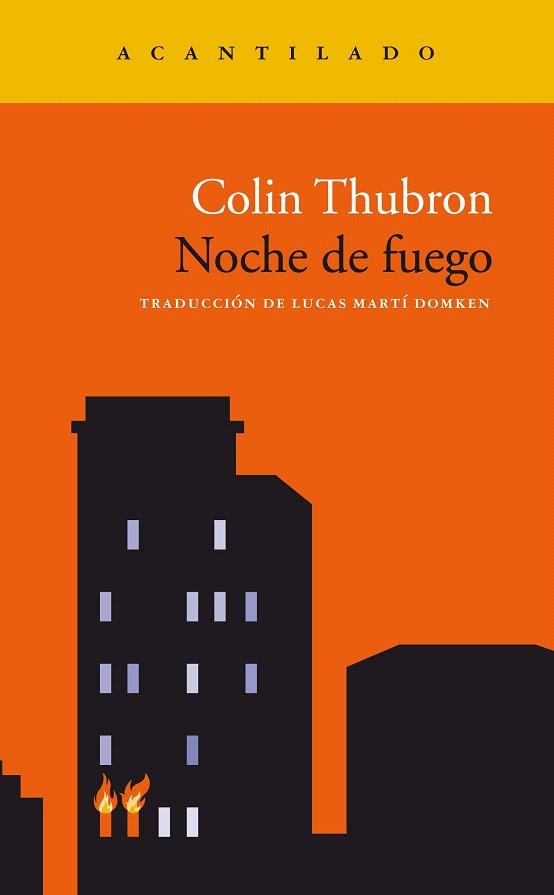 NOCHE DE FUEGO | 9788417346966 | THUBRON, COLIN | Llibreria Drac - Llibreria d'Olot | Comprar llibres en català i castellà online