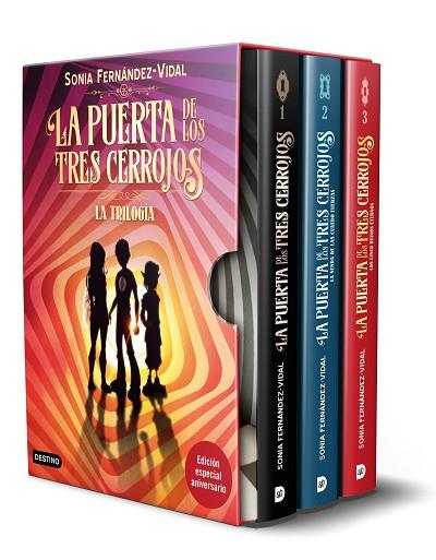 ESTUCHE TRILOGÍA PUERTA DE LOS TRES CERROJOS | 9788408270577 | FERNÁNDEZ-VIDAL, SÓNIA | Llibreria Drac - Llibreria d'Olot | Comprar llibres en català i castellà online