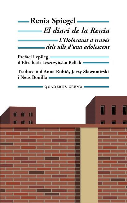 DIARI DE LA RENIA, EL | 9788477276197 | SPIEGEL, RENIA | Llibreria Drac - Llibreria d'Olot | Comprar llibres en català i castellà online