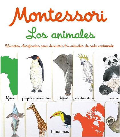 MONTESSORI. LOS ANIMALES | 9788408267805 | HERRMANN, ÈVE; TCHOUKRIEL, EMMANUELLE | Llibreria Drac - Llibreria d'Olot | Comprar llibres en català i castellà online