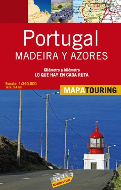 PORTUGAL MADEIRA Y AZORES (MAPA TOURING) | 9788497766586 | AA.VV. | Llibreria Drac - Llibreria d'Olot | Comprar llibres en català i castellà online
