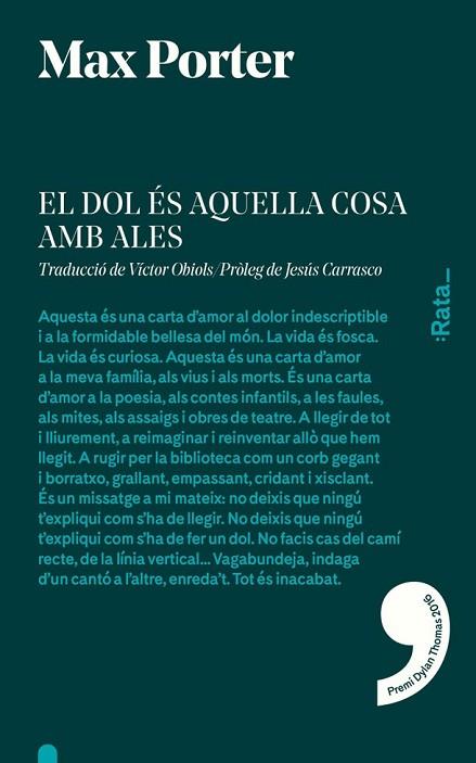DOL ÉS AQUELLA COSA AMB ALES, EL | 9788494489143 | PORTER, MAX | Llibreria Drac - Llibreria d'Olot | Comprar llibres en català i castellà online