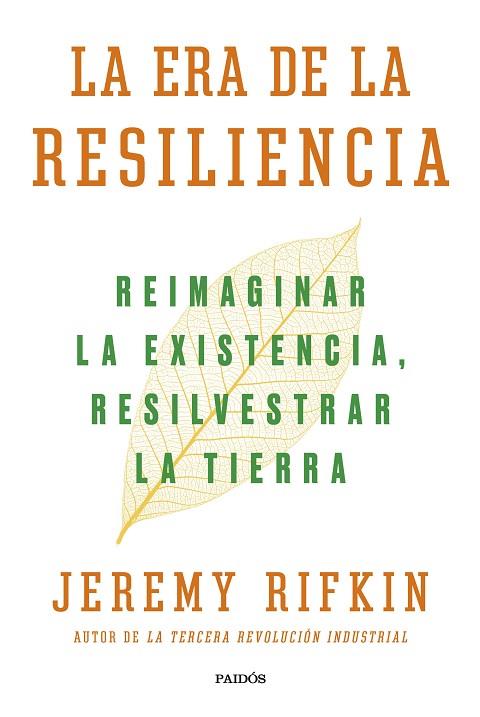 ERA DE LA RESILIENCIA, LA | 9788449339929 | RIFKIN, JEREMY | Llibreria Drac - Llibreria d'Olot | Comprar llibres en català i castellà online