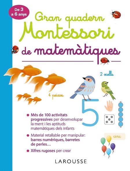 GRAN QUADERN MONTESSORI DE MATEMÀTIQUES | 9788417720292 | AA.DD. | Llibreria Drac - Llibreria d'Olot | Comprar llibres en català i castellà online