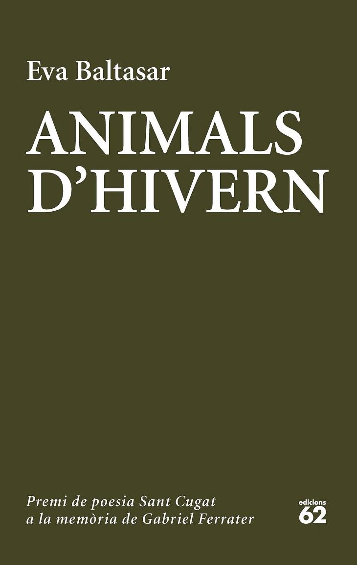 ANIMALS D'HIVERN | 9788429775006 | BALTASAR, EVA | Llibreria Drac - Llibreria d'Olot | Comprar llibres en català i castellà online