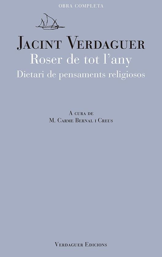 ROSER DE TOT L'ANY | 9788494458651 | VERDAGUER, JACINT | Llibreria Drac - Llibreria d'Olot | Comprar llibres en català i castellà online