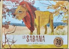 SABANA, LA. EL LEON 3D | 9788418127014 | BONAGURO, V.;  MANUZZATO, V. | Llibreria Drac - Llibreria d'Olot | Comprar llibres en català i castellà online