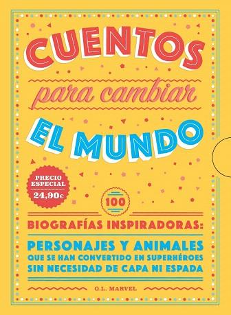 CUENTOS PARA CAMBIAR EL MUNDO (PACK 2 VOL) | 9788417761837 | MARVEL, G.L. | Llibreria Drac - Llibreria d'Olot | Comprar llibres en català i castellà online