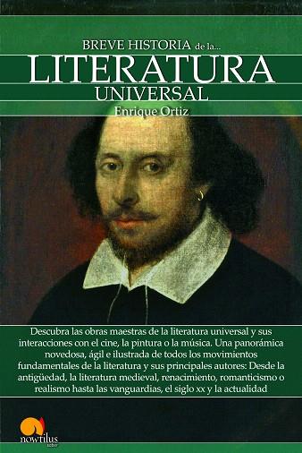 BREVE HISTORIA DE LA LITERATURA UNIVERSAL | 9788413050560 | ORTIZ, ENRIQUE | Llibreria Drac - Llibreria d'Olot | Comprar llibres en català i castellà online