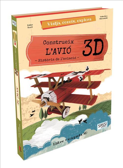 CONSTRUEIX L'AVIO 3D | 9789461889812 | TOME, ESTER; MANUZZATO, VALENTINA | Llibreria Drac - Llibreria d'Olot | Comprar llibres en català i castellà online