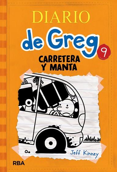 CARRETERA Y MANTA (DIARIO DE GREG 9) | 9788427208742 | KINNEY, JEFF | Llibreria Drac - Llibreria d'Olot | Comprar llibres en català i castellà online