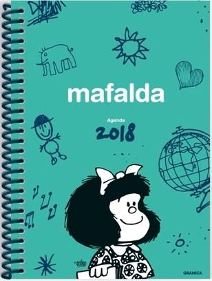 AGENDA 2018 MAFALDA ANILLADA TAPA VERDE | 7798071449981 | AA.DD. | Llibreria Drac - Llibreria d'Olot | Comprar llibres en català i castellà online