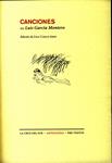 CANCIONES | 9788481919912 | GARCIA MONTERO, LUIS | Llibreria Drac - Llibreria d'Olot | Comprar llibres en català i castellà online