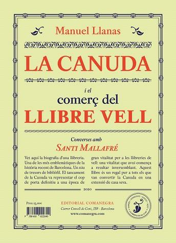 CANUDA I EL COMERÇ DEL LLIBRE VELL, LA | 9788418022401 | LLANAS, MANUEL | Llibreria Drac - Llibreria d'Olot | Comprar llibres en català i castellà online
