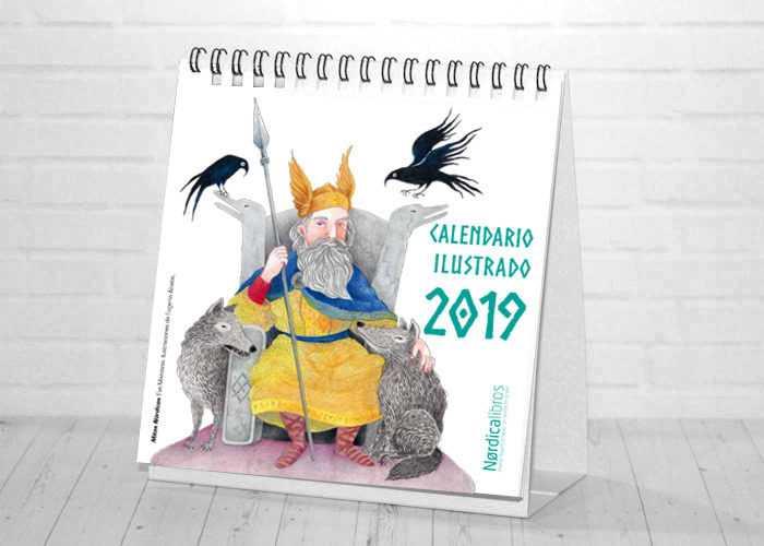 CALENDARIO 2019 DEL ILUSTRADOR  | 9788417651053 | ABALOS, EUGENIA | Llibreria Drac - Llibreria d'Olot | Comprar llibres en català i castellà online